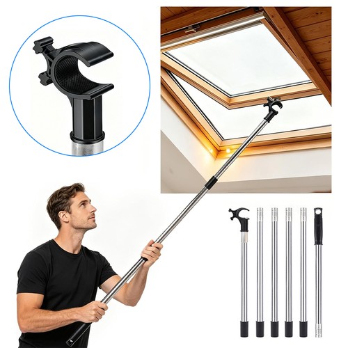 Telescopic roof window opener - telescopic,