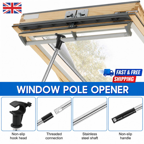 Window pole opener - pole,