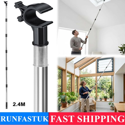Telescopic window pole - 2.4m,