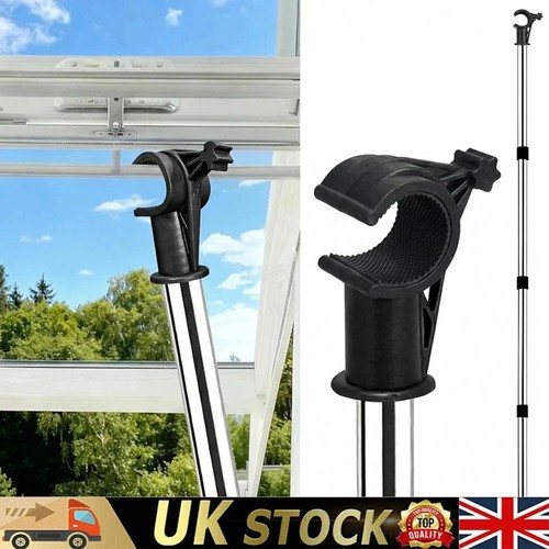 Window pole opener hook - pole, opener/hook