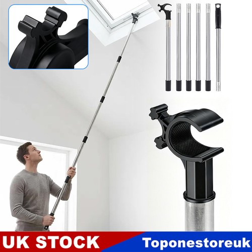 Window pole opener hook - 2.4m, opener/hook