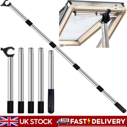 Window pole opener hook - pole, opener/hook